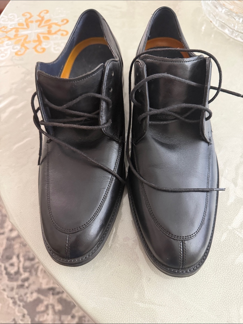 Cole Haan Black Leather Chukka Boots